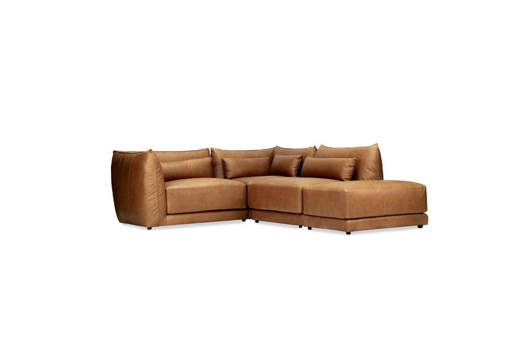 Sunday Modular Sofa - Trends Saddle Leather - Rhf