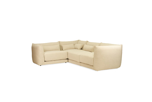 Sunday Modular Sofa - Ivory Boucle - Armless