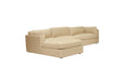 Frankie Modular Sofa - Oatmeal Linen - Rhf