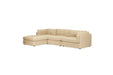 Frankie Modular Sofa - Oatmeal Linen - Rhf