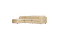 Frankie Modular Sofa - Oatmeal Linen - Armless