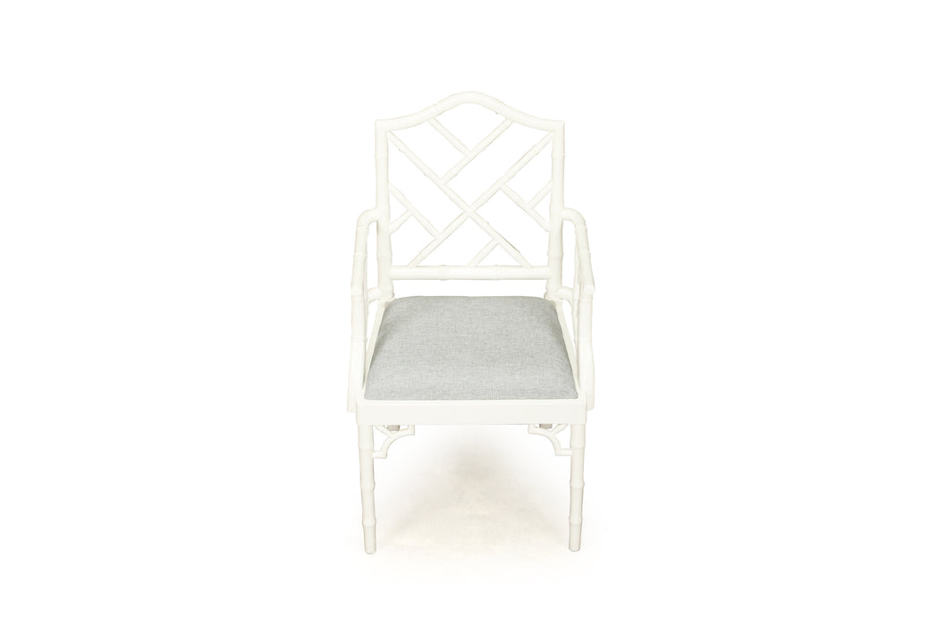 Chippendale Armchair - White