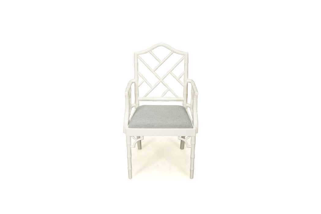 Chippendale Armchair - White