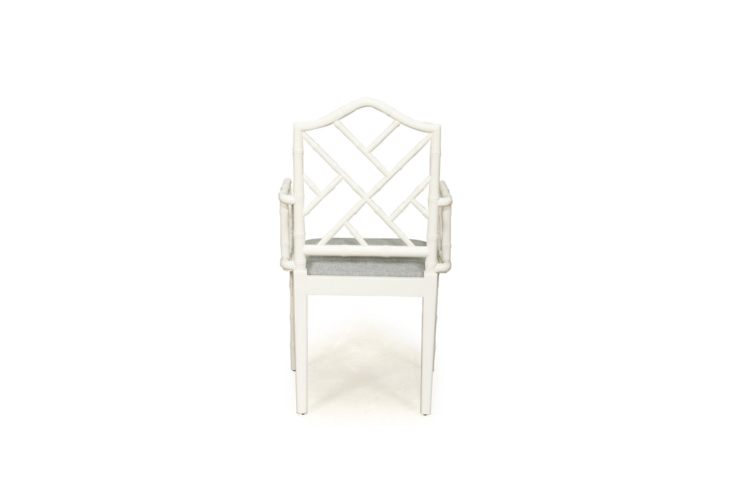 Chippendale Armchair - White