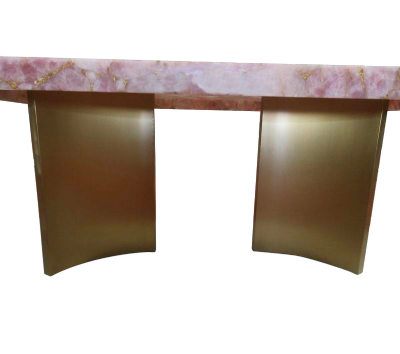 Gladis Semi Precious Stone Dining Table - Customisable