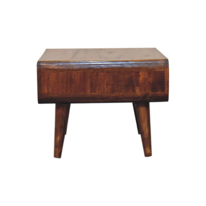 Open Chestnut Media Unit - Brown, Wood