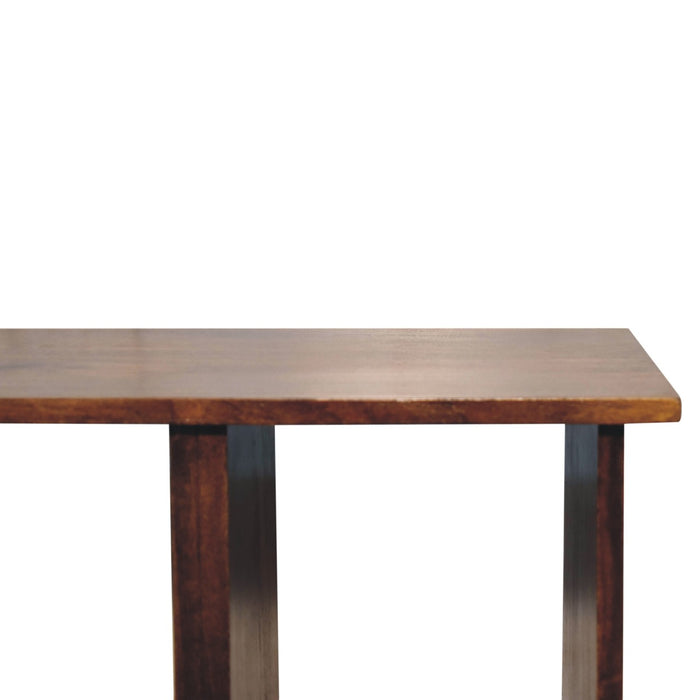 Triple Open Style Coffee Table - Brown, Wood