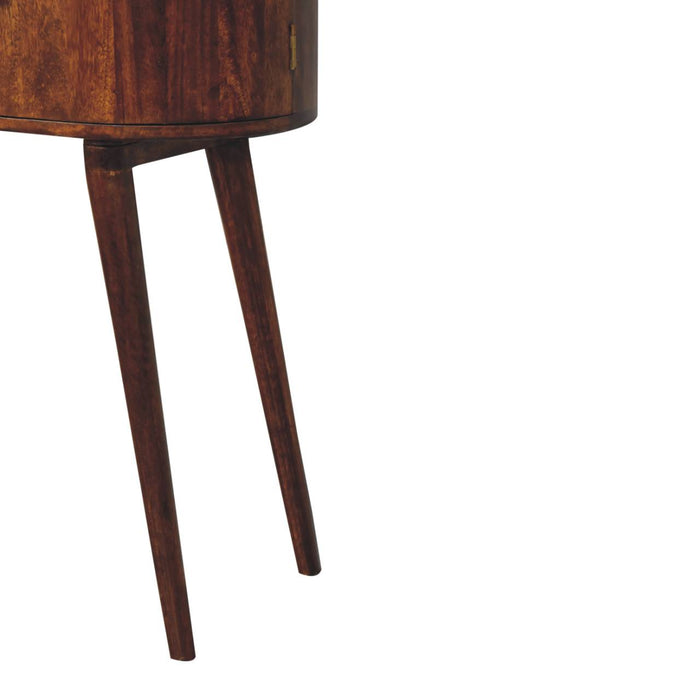 Grove Chestnut Console Table - Brown, Wood