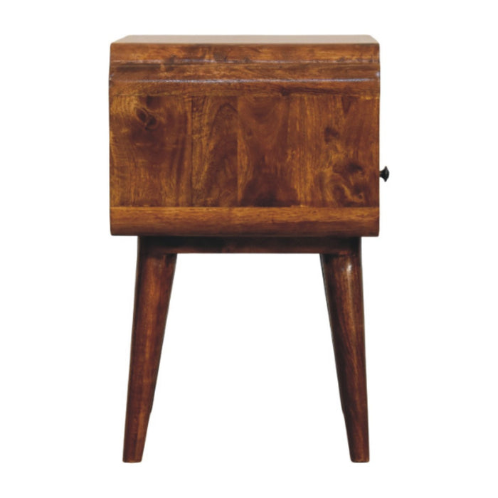 Newton Chestnut Nightstand - Brown, Wood
