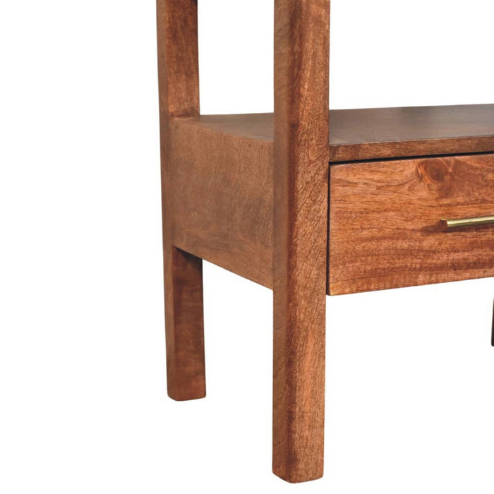 Saffron Rattan Nightstand