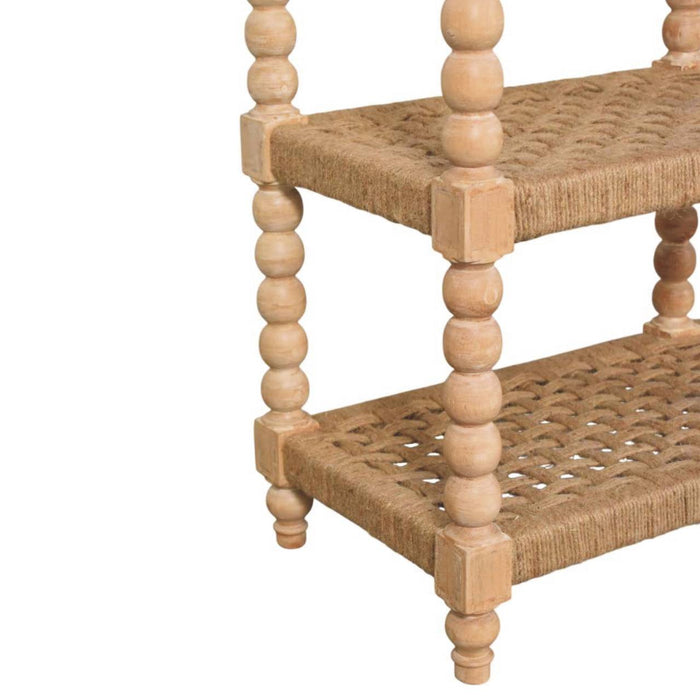 Spindle Console Table - Natural, Wood