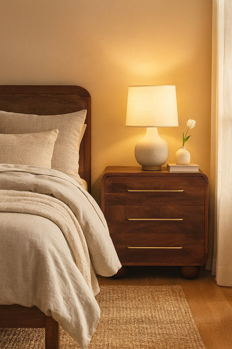 3-Drawer Rounded Chest