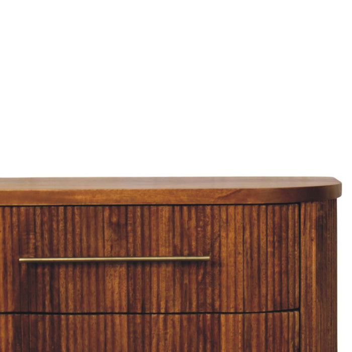 Emerson Ribbed 4-Drawer Chest