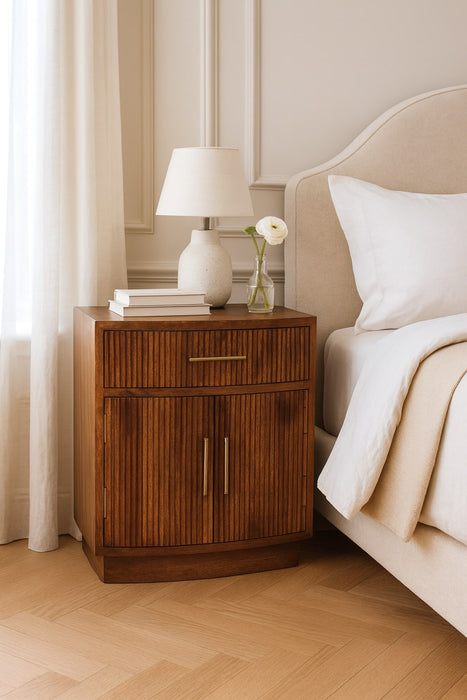 Emerson Ribbed 4-Drawer Chest