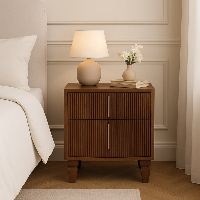 Emerson Ribbed 4-Drawer Chest