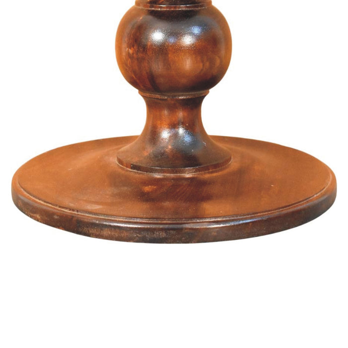 Bellmont Marble-Top Side Table - Brown, Marble