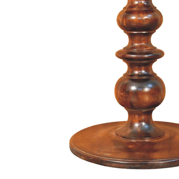 Bellmont Marble-Top Side Table - Brown, Marble