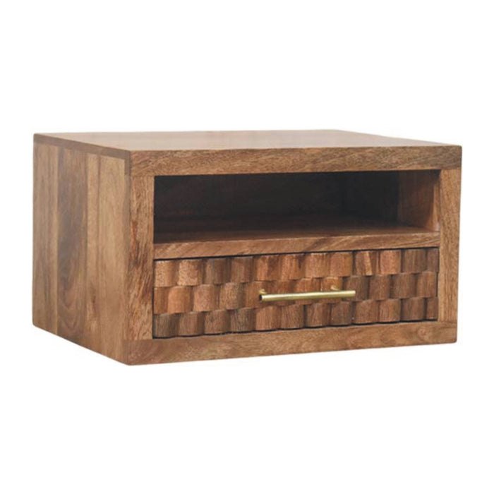 Cadiz Carved Slot-Drawer Bedside