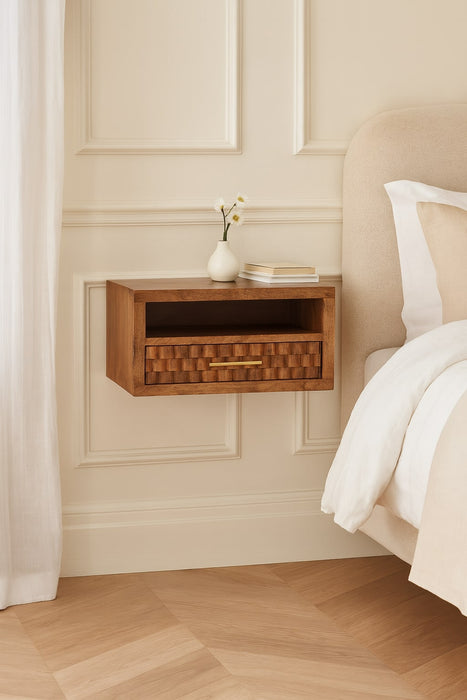 Cadiz Carved Slot-Drawer Bedside