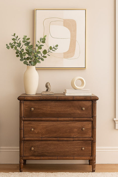 3-Drawer Rounded Chest
