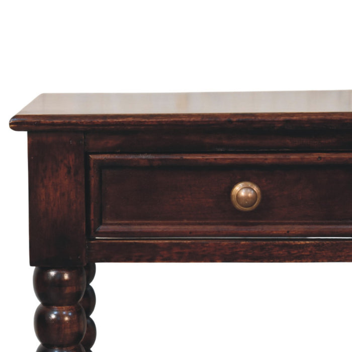 Spindle Winewood Bedside - Brown, Wood