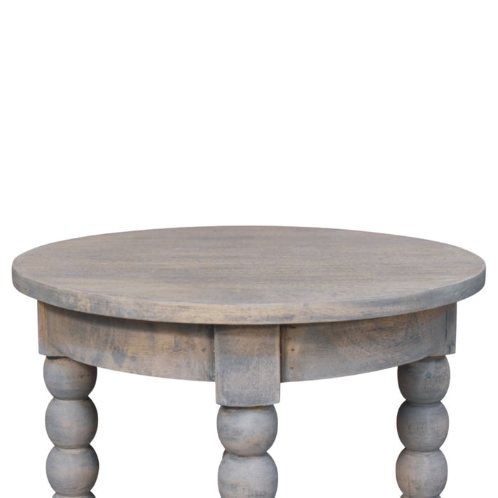 Spindle Washed Round Table