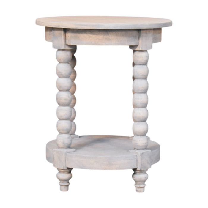Spindle Washed Round Table