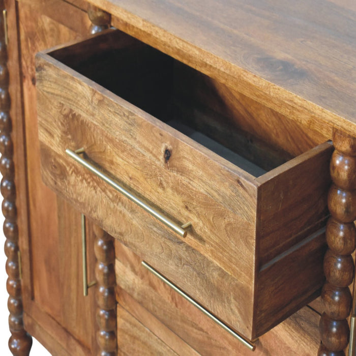 Spindle Sideboard - Natural, Wood
