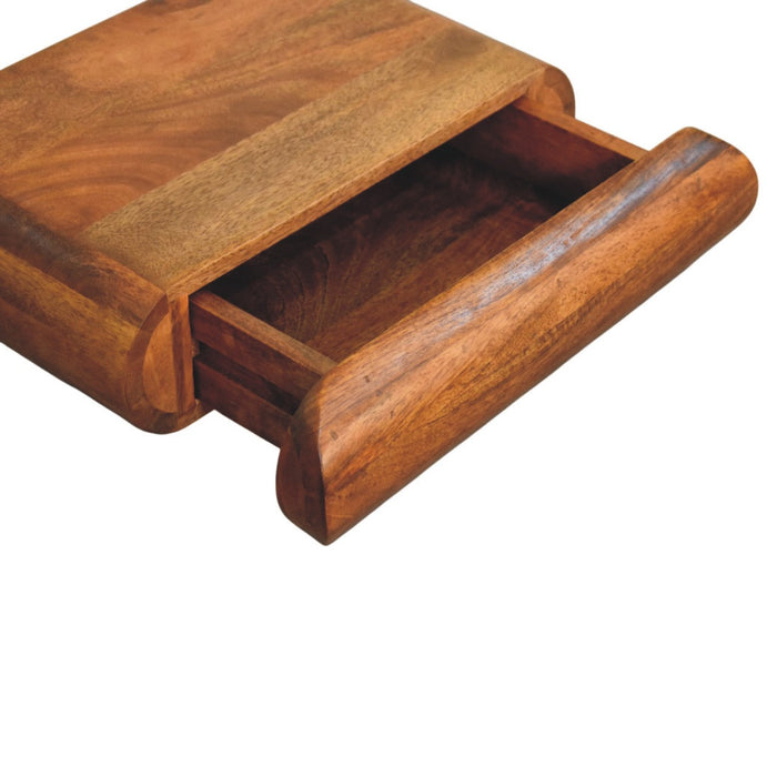 Solis Wall-Mounted Bedside - Natural, Wood