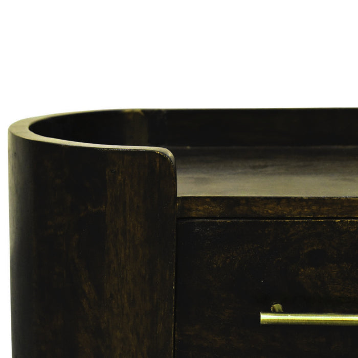 Valencia Wall-Mounted Bedside - Brown, Wood
