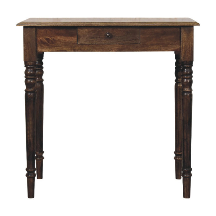 Heritage Turned-Leg Desk - Brown, Wood