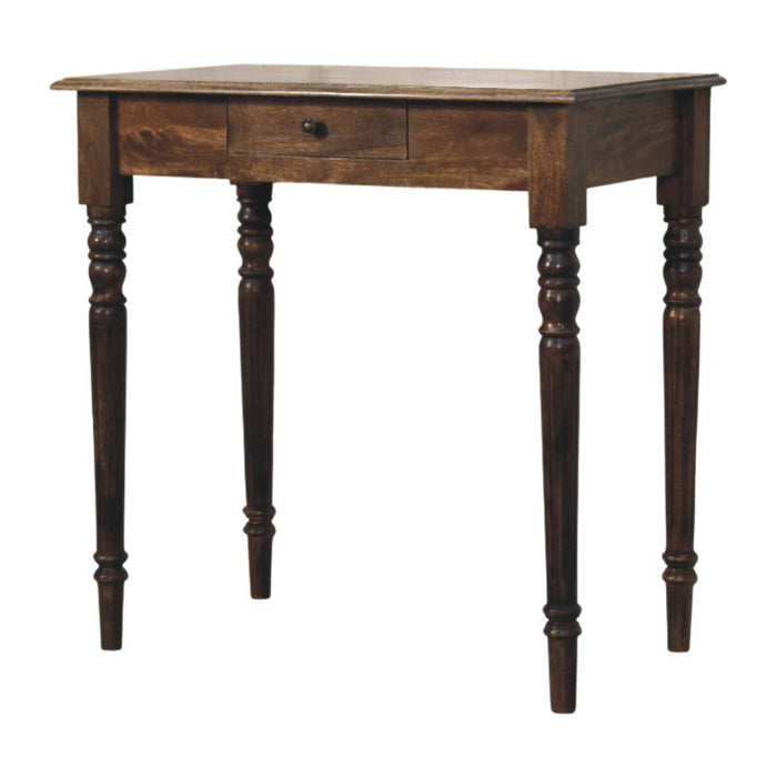 Heritage Turned-Leg Desk - Brown, Wood