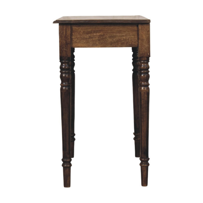 Heritage Turned-Leg Desk - Brown, Wood