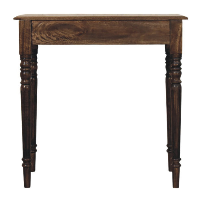 Heritage Turned-Leg Desk - Brown, Wood
