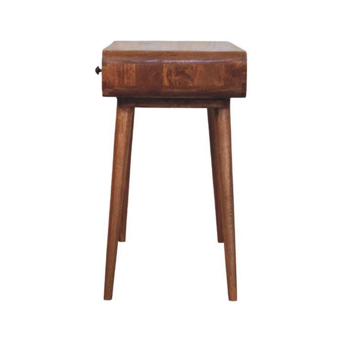 Curved Writing Desk - Natural, Wood