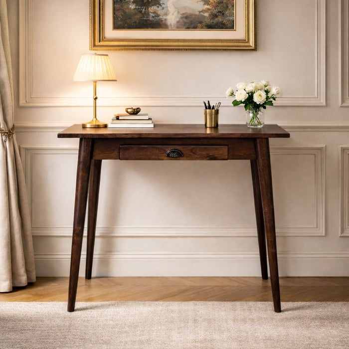 Chestnut Nordic Writing Desk