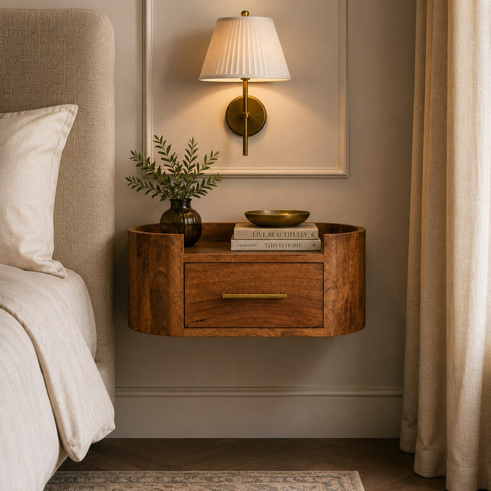 Valencia Curve Wall Bedside