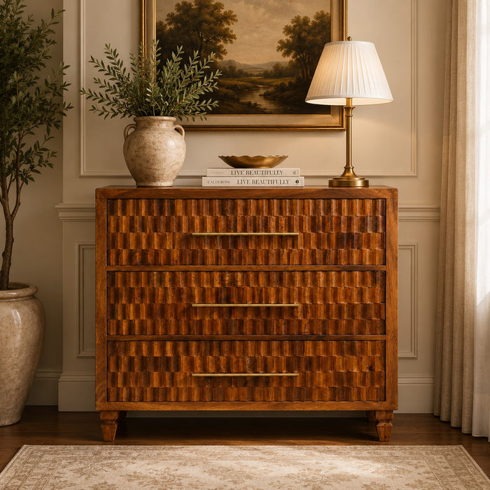 Cadiz Carved Chest