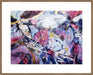 Icy Winter Leaves Wall Art