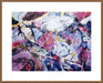 Icy Winter Leaves Wall Art