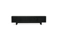 Iluka Entertainment Unit - Four Door - Black - Black 220cm