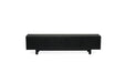 Iluka Entertainment Unit - Four Door - Black - Black 220cm