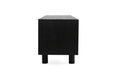 Iluka Entertainment Unit - Four Door - Black - Black 220cm