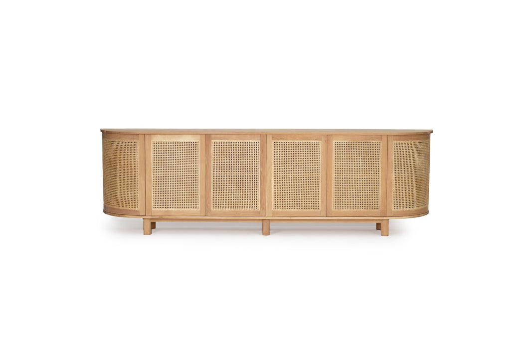 Luka Sideboard - 6 door - Round End