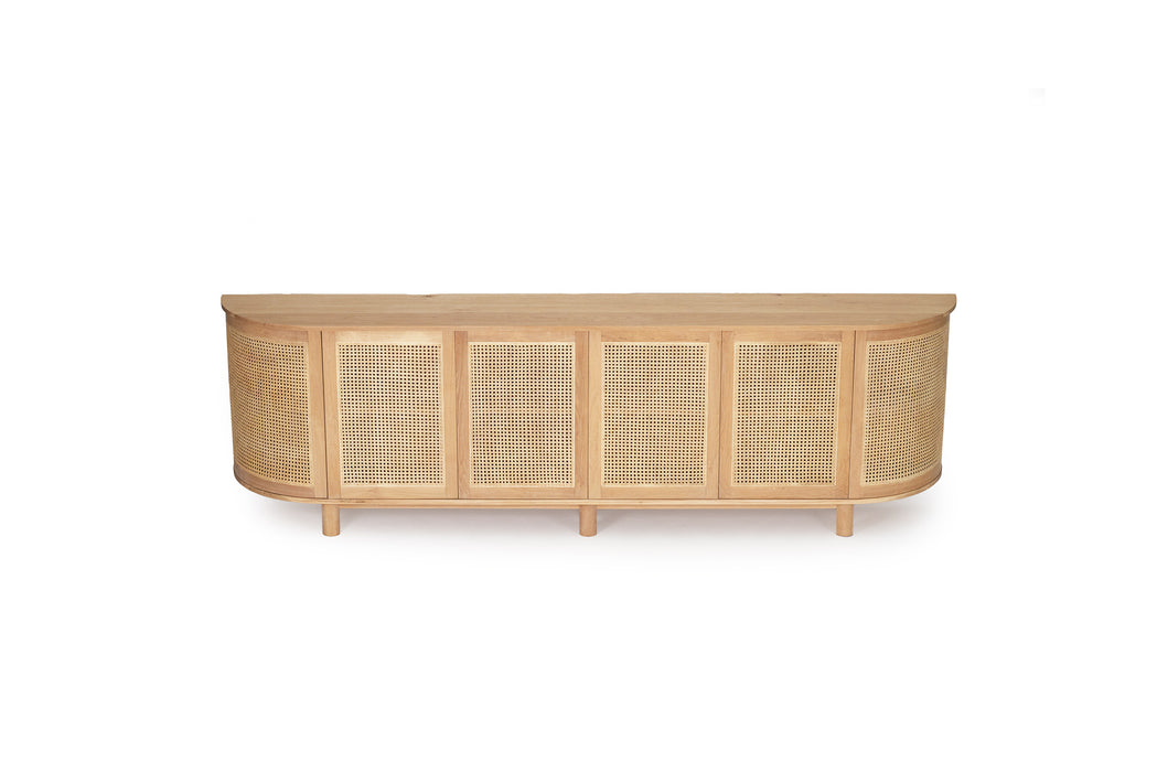 Luka Sideboard - 6 door - Round End