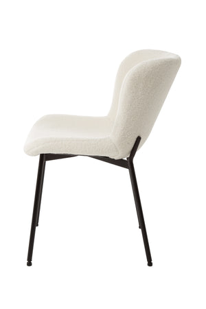 Jed Dining Chair White (Set of 2)