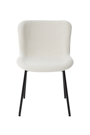 Jed Dining Chair White (Set of 2)