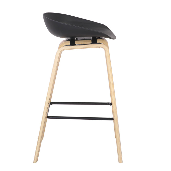 Comfy Bar Stool Black