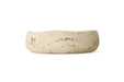 Jillian Organic Fruit Bowl - Small - Travertine - White