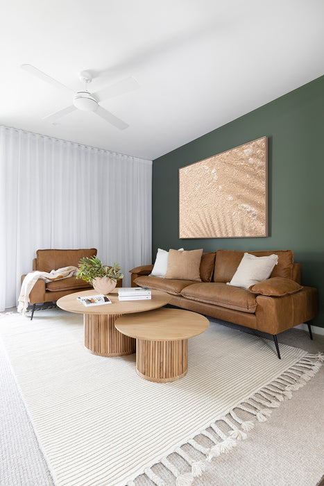 Jonah Coffee Table - Natural - 70cm - 70cm Natural